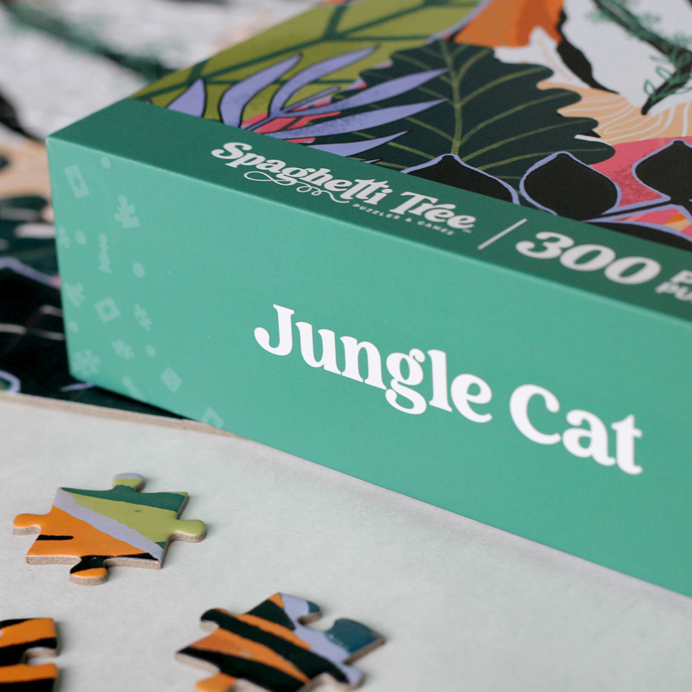 Jungle Cat 300 Pc Puzzle